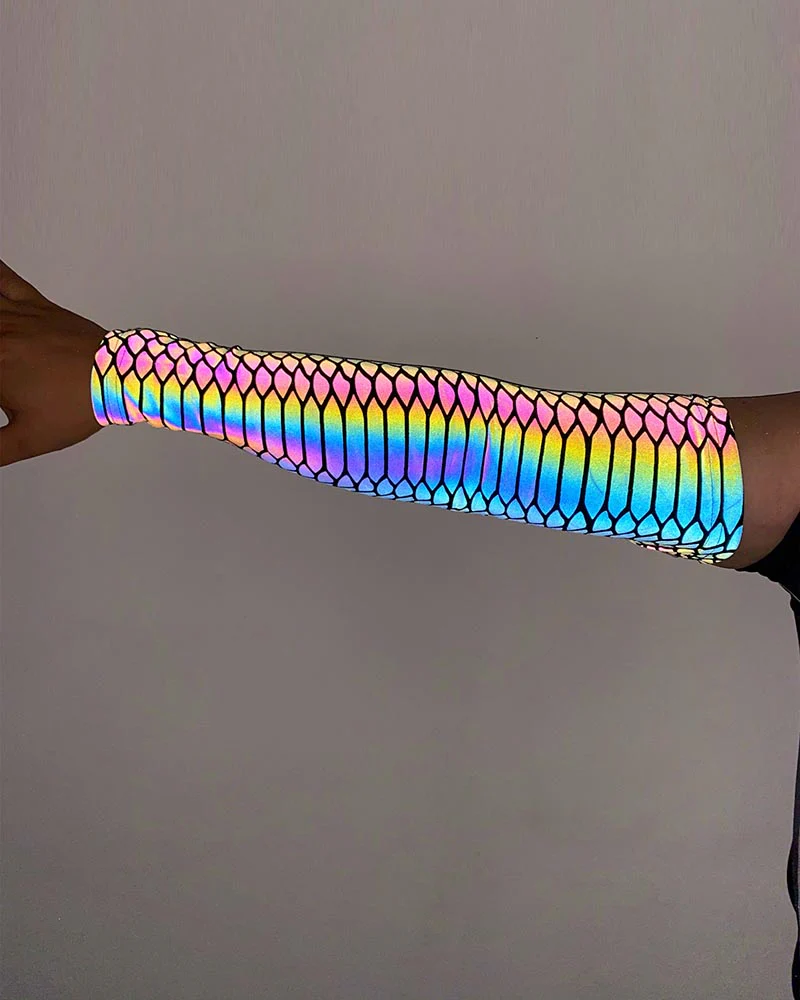 Dazzle Colour Luminous Sun Protection Sleeves - Image 3