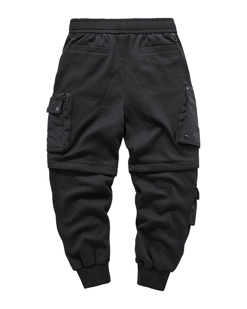 Detachable Functional Black Cargo Pants - Image 5