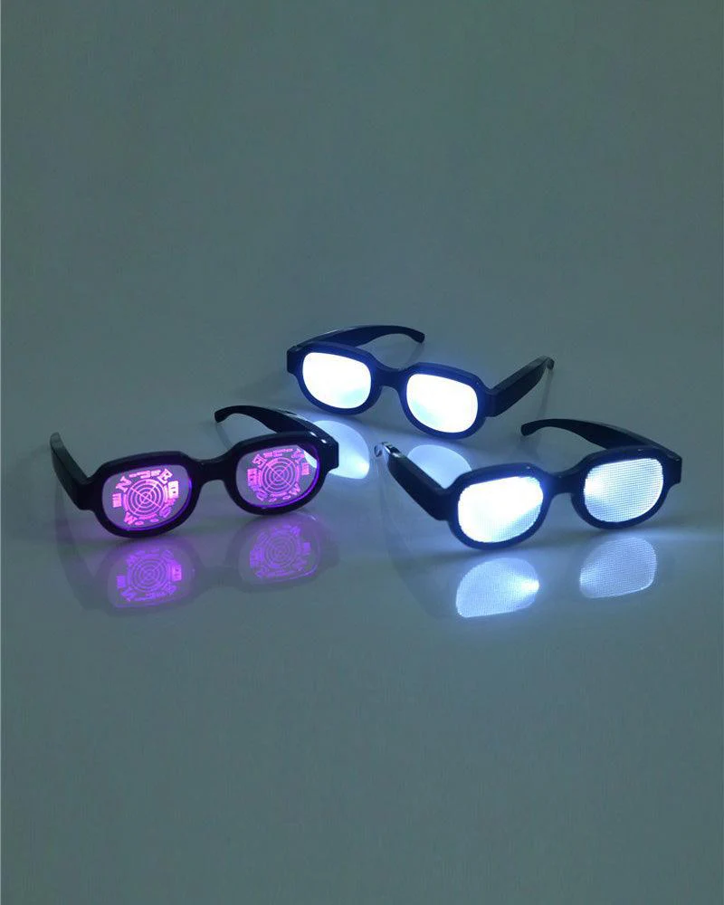 Detective Light Up Led Glasses - Image 3