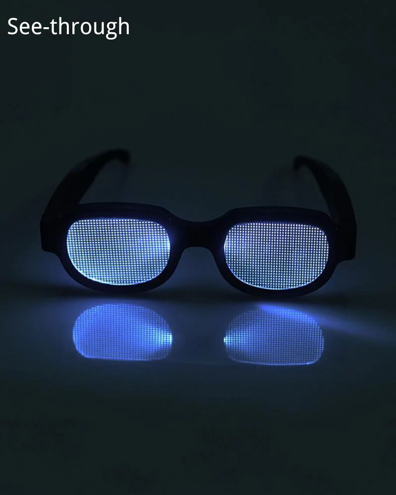 Detective Light Up Led Glasses - Image 5