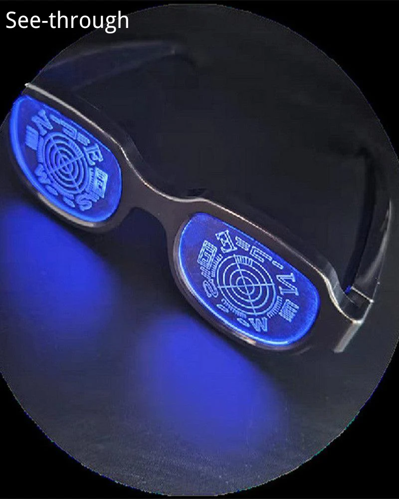 Detective Light Up Led Glasses - Image 6