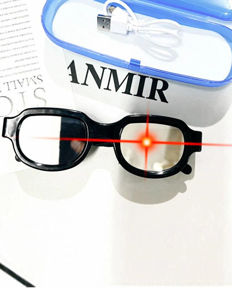 Detective Red Eye LED Glasses - Image 4