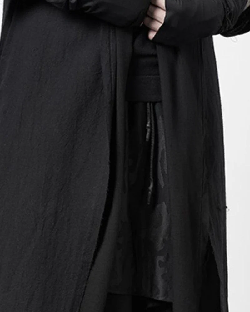 Diablo Immortal Techwear Ninja Cloak Long Coat - Image 12
