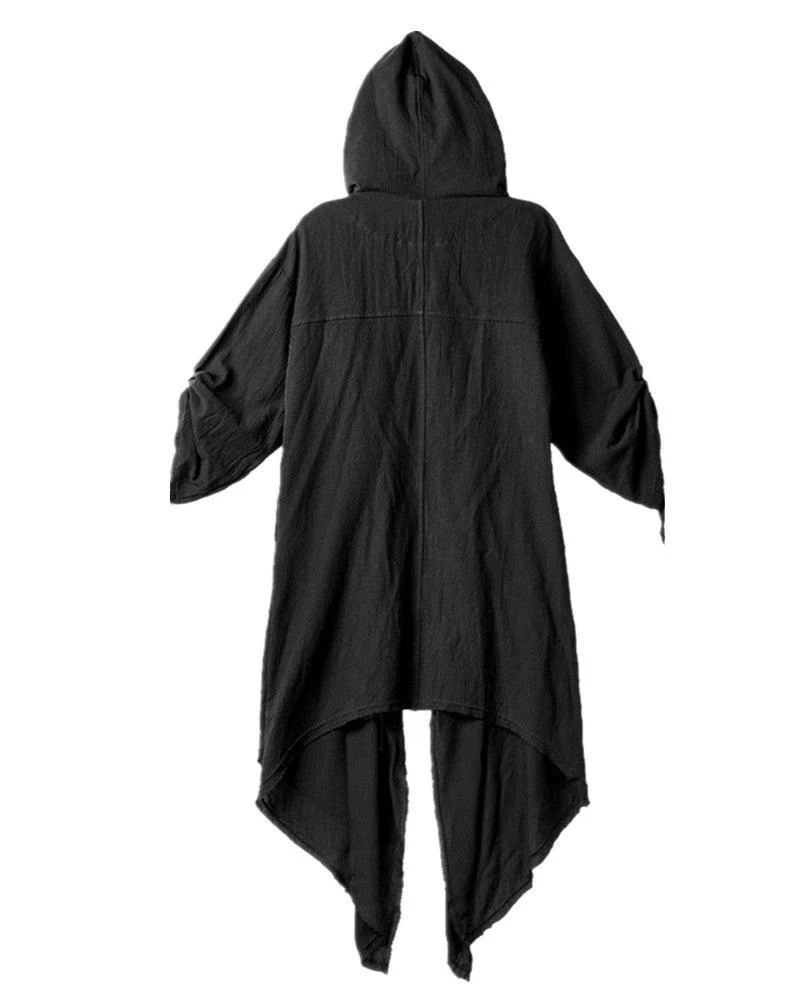 Diablo Immortal Techwear Ninja Cloak Long Coat - Image 3