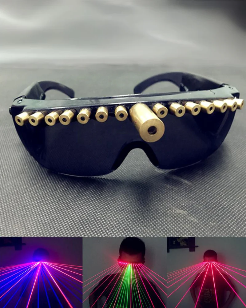DJ Performance LED Rave Laser Glasses