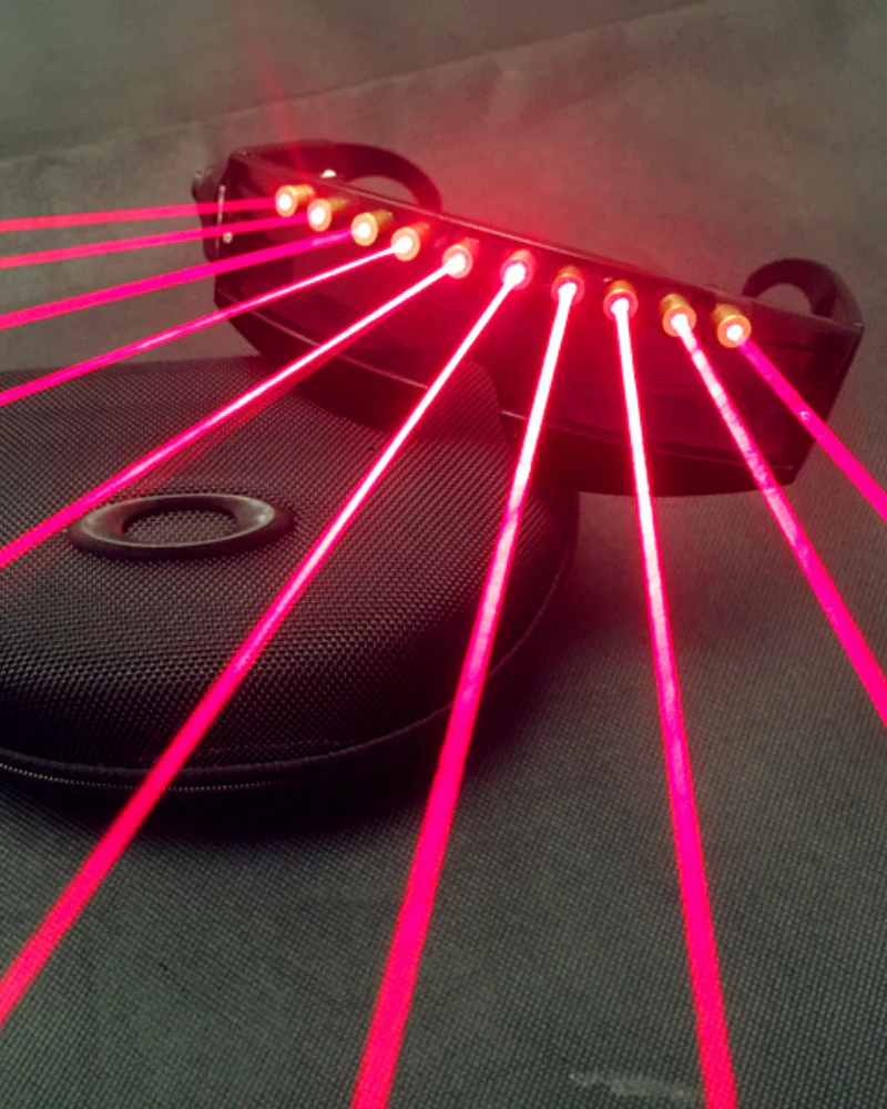 DJ Performance LED Rave Laser Glasses - Image 8