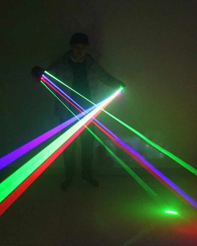 Dramatic Flair Color Laser Gloves - Image 10