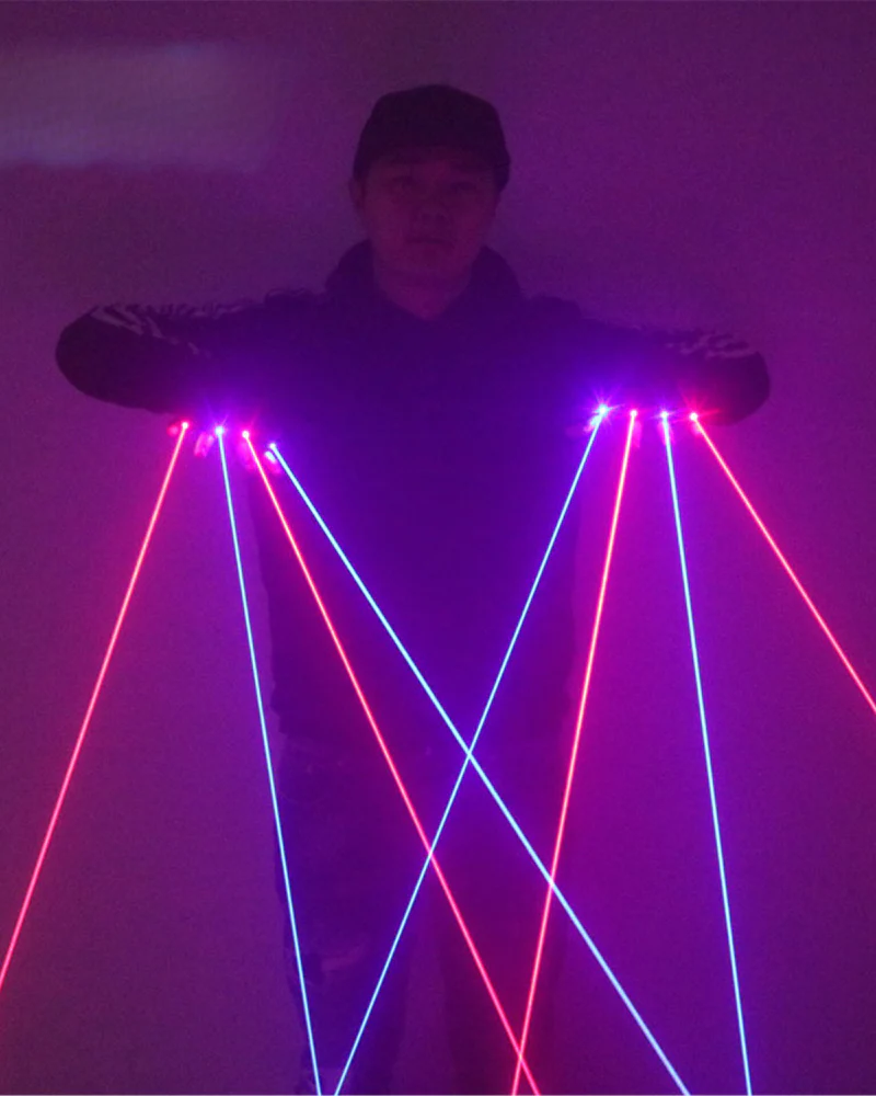 Dramatic Flair Color Laser Gloves - Image 2