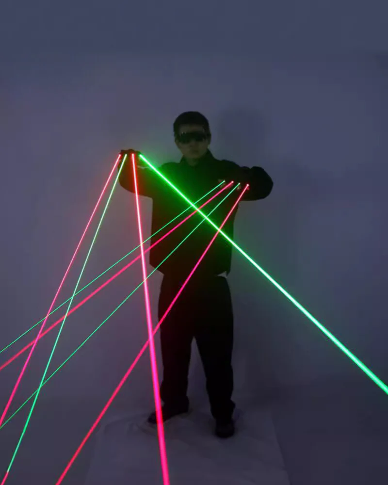 Dramatic Flair Laser Cyberpunk Gloves - Image 9