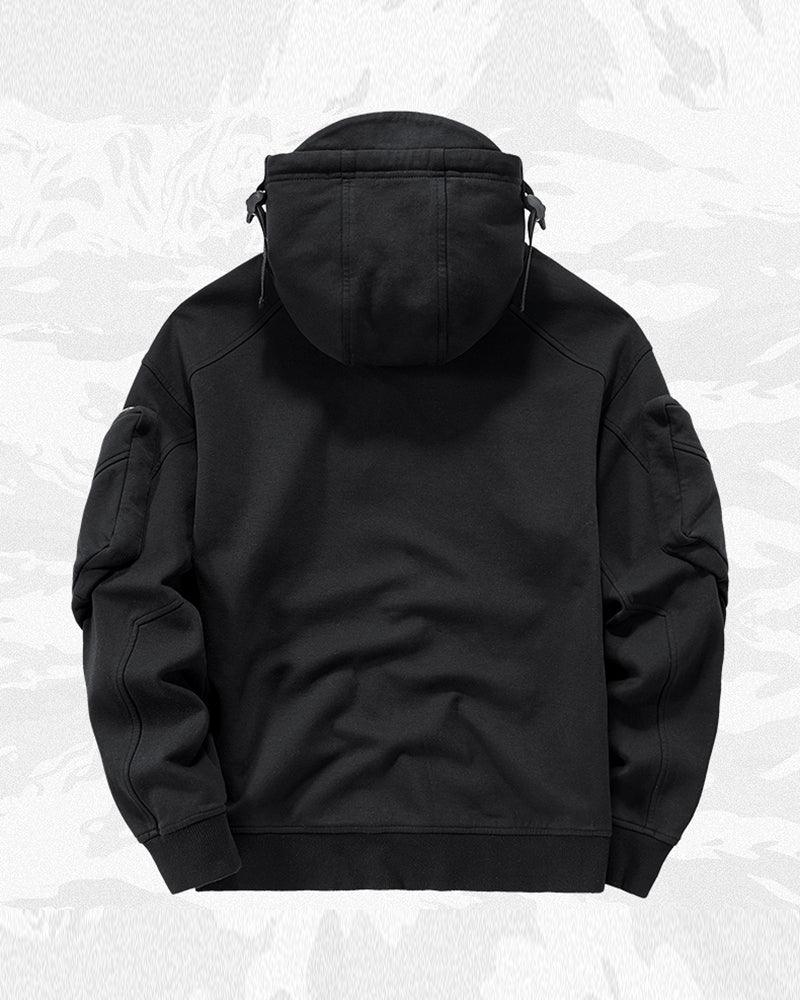 Embrace The Cold Wind Techwear Tactical Mask Hoodie - Image 2