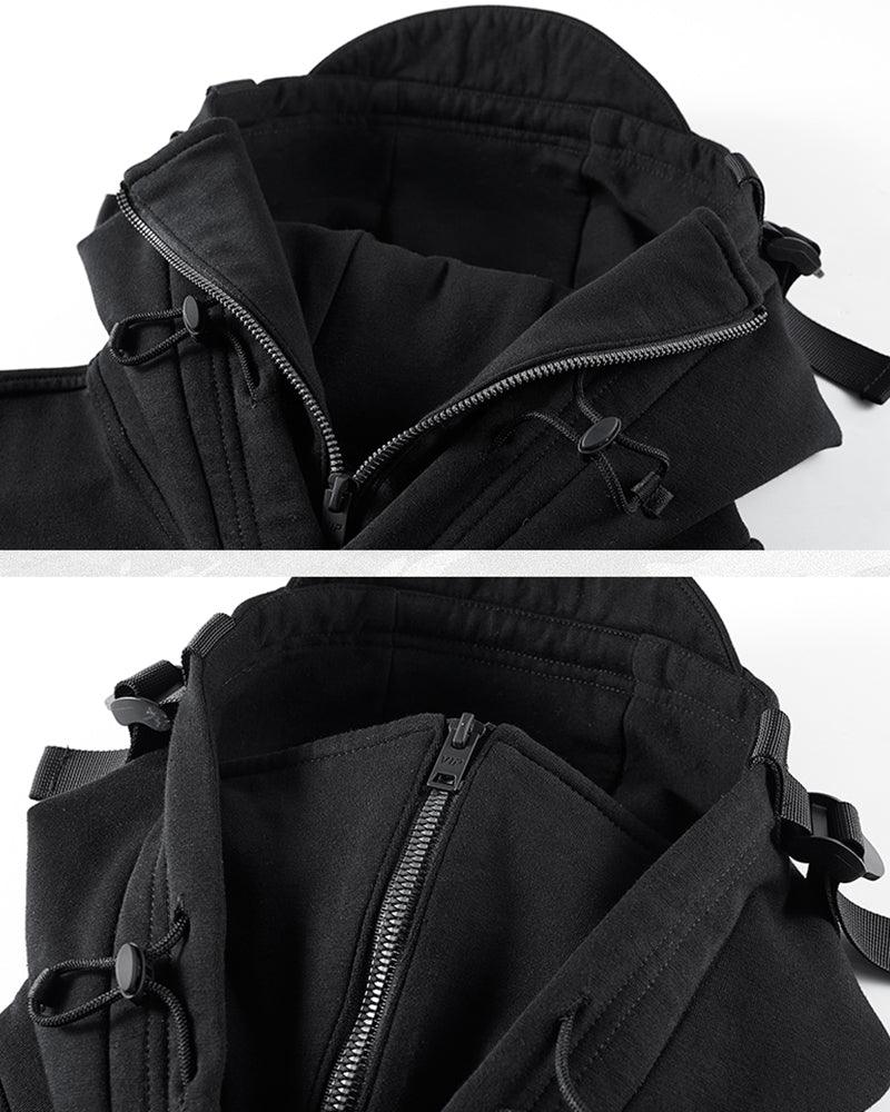 Embrace The Cold Wind Techwear Tactical Mask Hoodie - Image 7