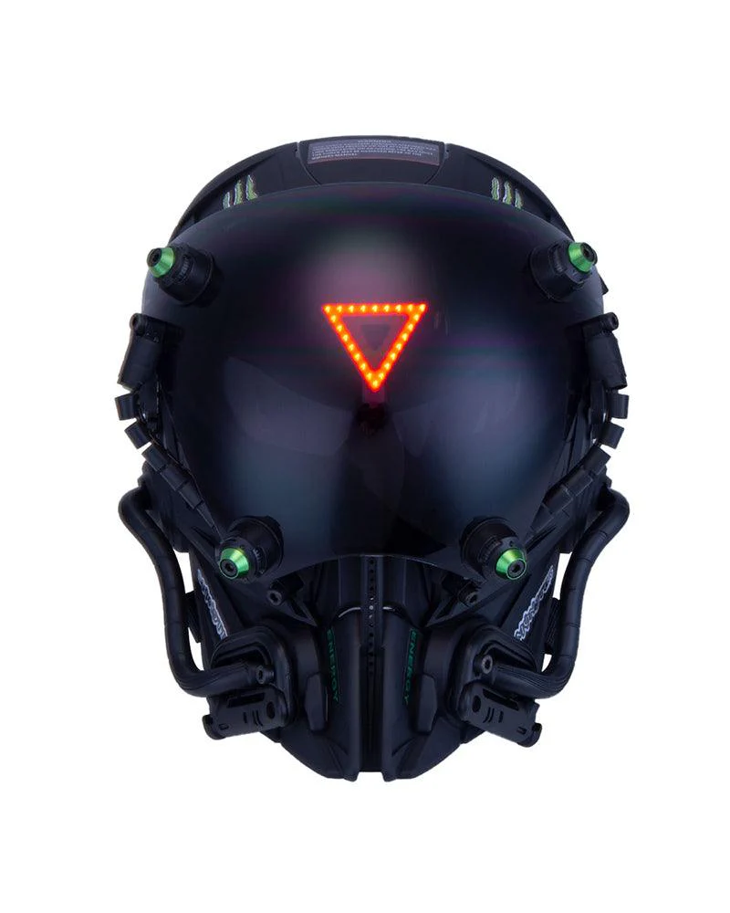 End The Battle LED Cyberpunk Helmet Mask - Image 6