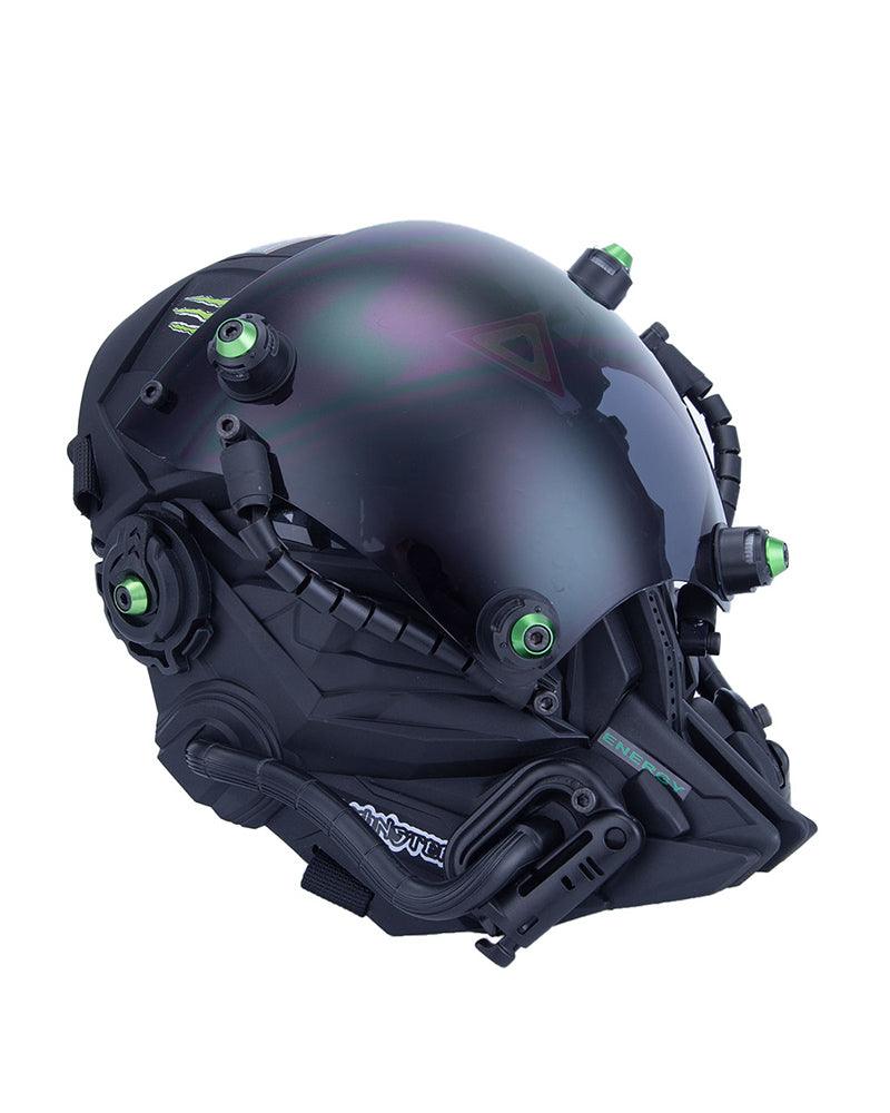 End The Battle LED Cyberpunk Helmet Mask - Image 7