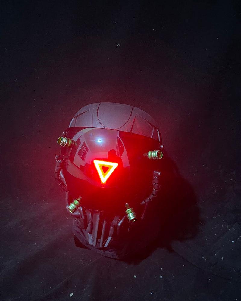 End The Battle LED Cyberpunk Helmet Mask - Image 8
