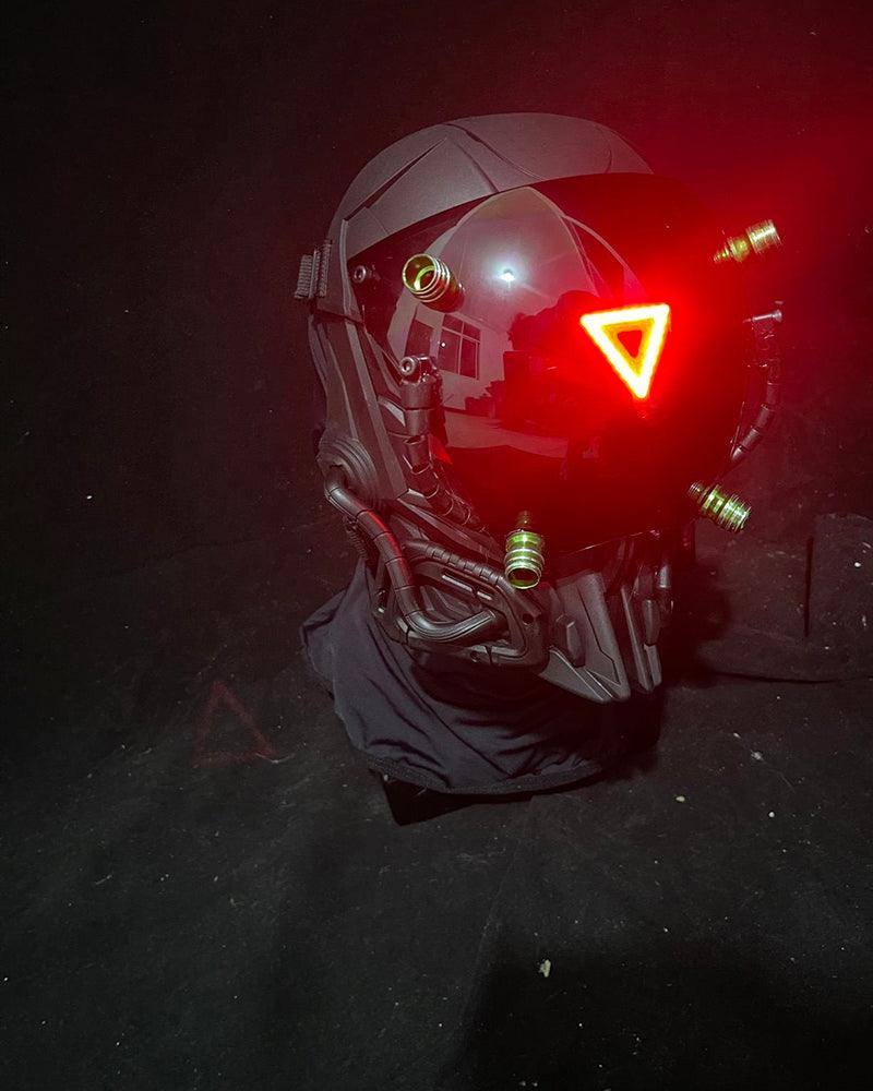 End The Battle LED Cyberpunk Helmet Mask - Image 9