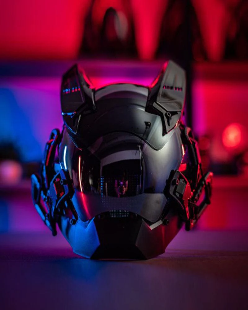 Fantastic Voyage Futuristic Cyberpunk Helmet Mask - Image 3