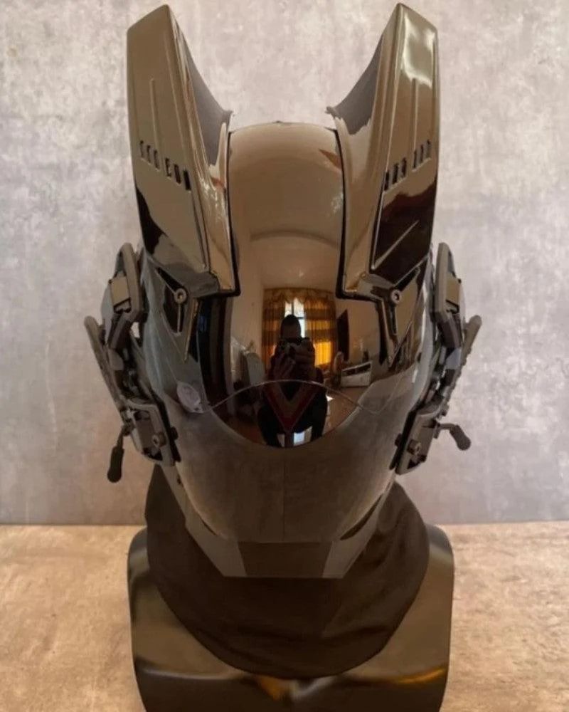 Fantastic Voyage Futuristic Cyberpunk Helmet Mask - Image 7