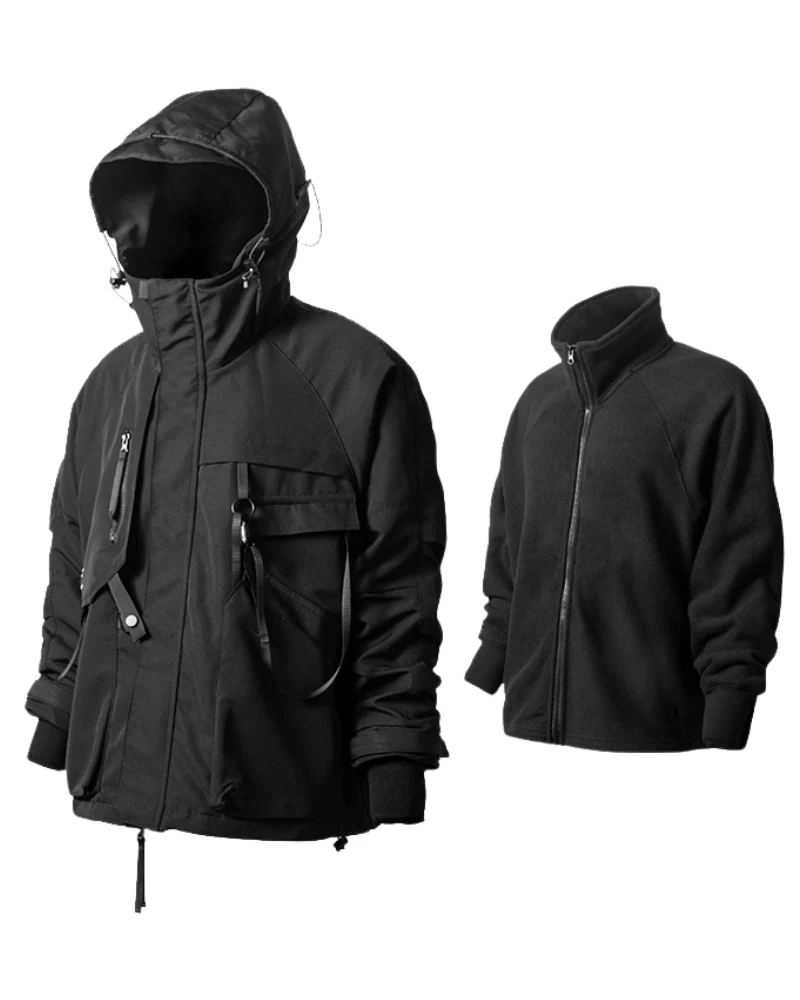 Functional 3-in-1 Insulated Unisex Winter Jacket - Image 3
