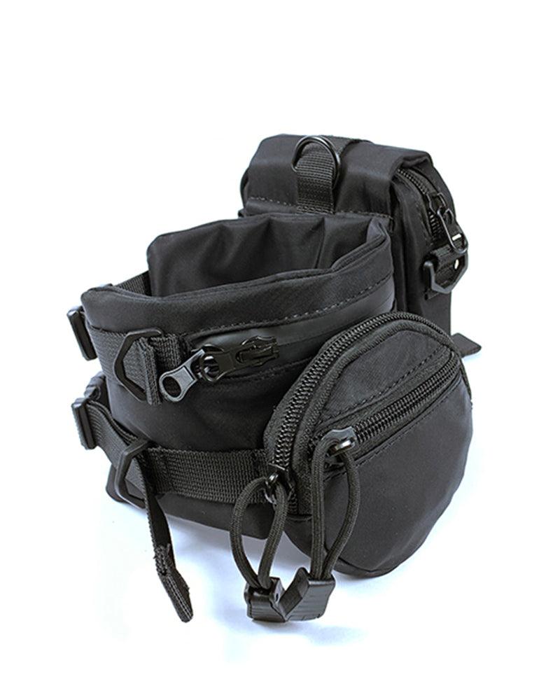 Functional Black Crossbody Chest Bag - Image 7