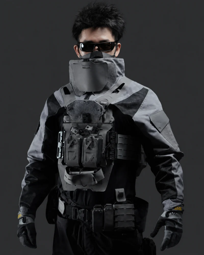 Functional Breathable Tactical Combat Jacket & Vest Set