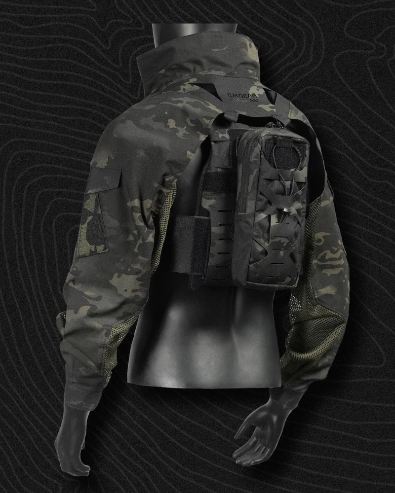 Functional Breathable Tactical Combat Jacket & Vest Set - Image 14