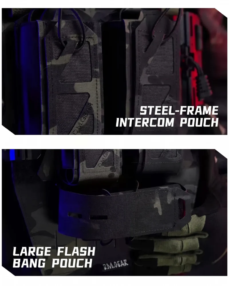 Functional Breathable Tactical Combat Jacket & Vest Set - Image 16