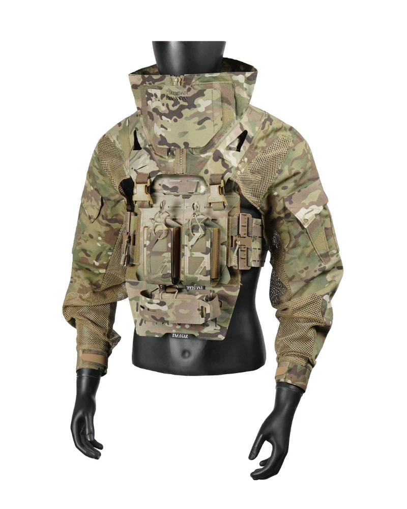 Functional Breathable Tactical Combat Jacket & Vest Set - Image 5