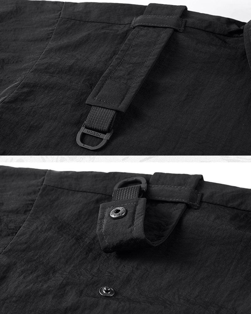 Functional Chest Bag Techwear Cargo Shirt - Image 6