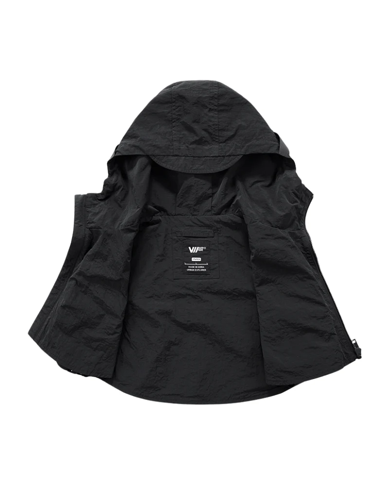 Functional Cropped Cargo Vest - Image 3