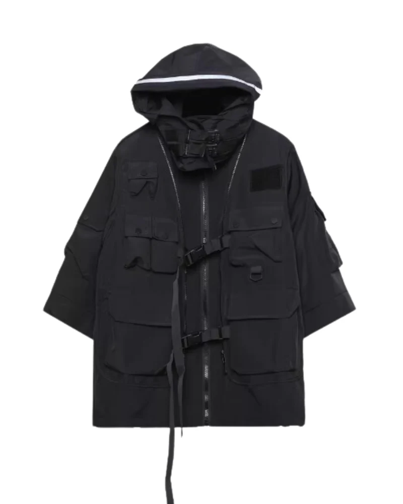 Functional Cyberpunk Robe Jacket - Image 2