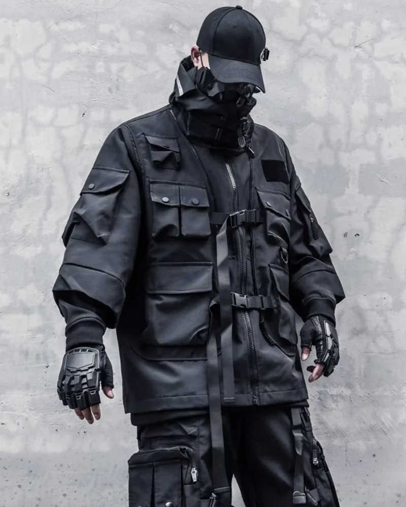 Functional Cyberpunk Robe Jacket - Image 3