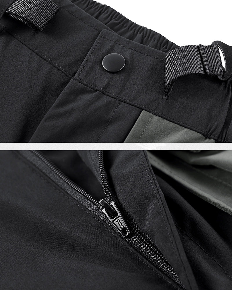 Functional Fake Two Piece Cargo Shorts - Image 10