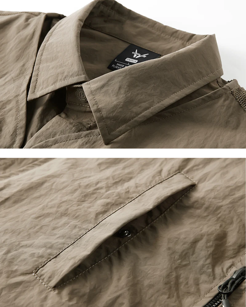 Functional Fake Two-Piece Short Sleeve Tech Shirt - Image 6