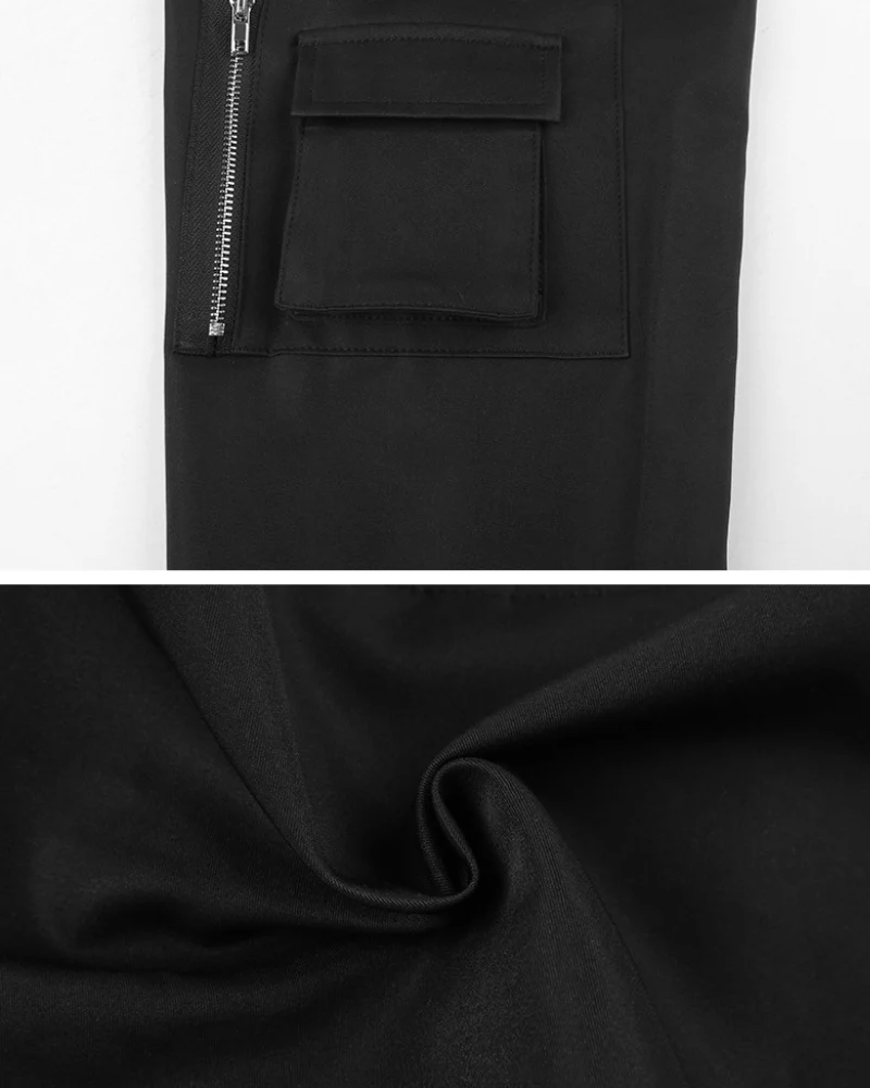 Functional Irregular Crop Top - Image 8