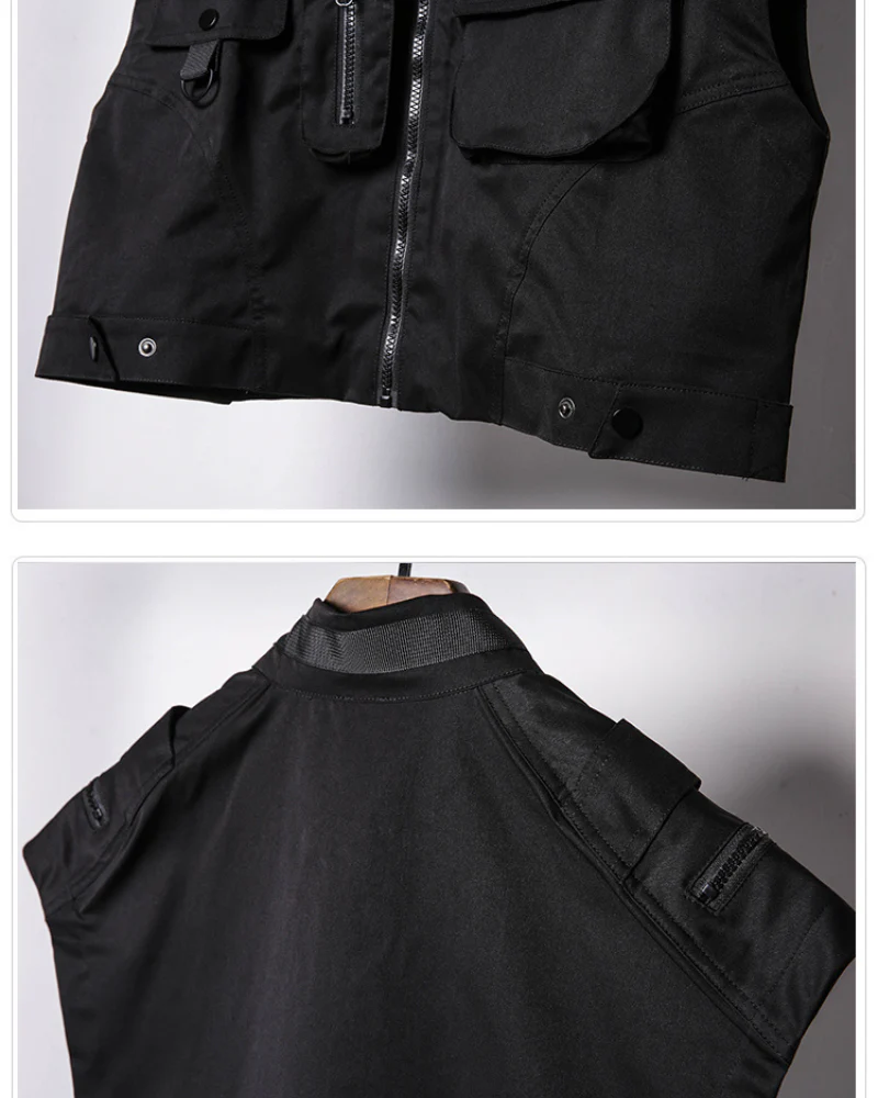 Functional Hardcore Loose Cargo Vest - Image 10