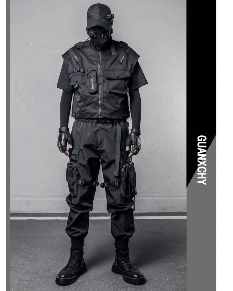 Functional Hardcore Loose Cargo Vest - Image 5