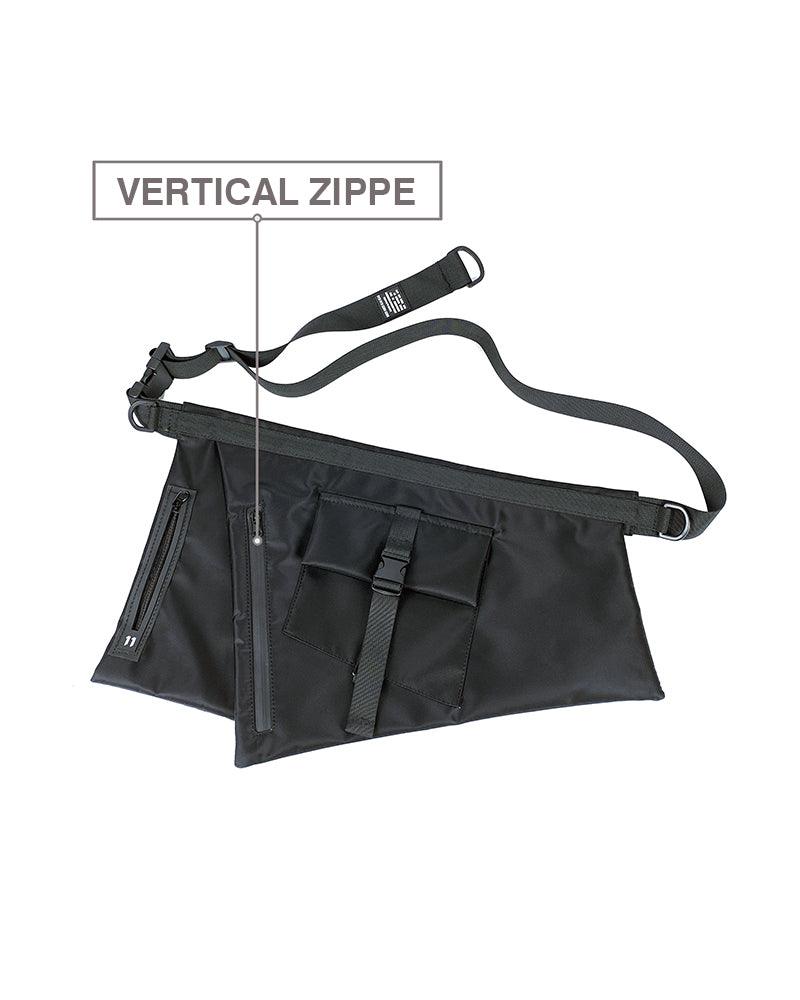 Functional Japanese Apron Chest Sling Bag - Image 8