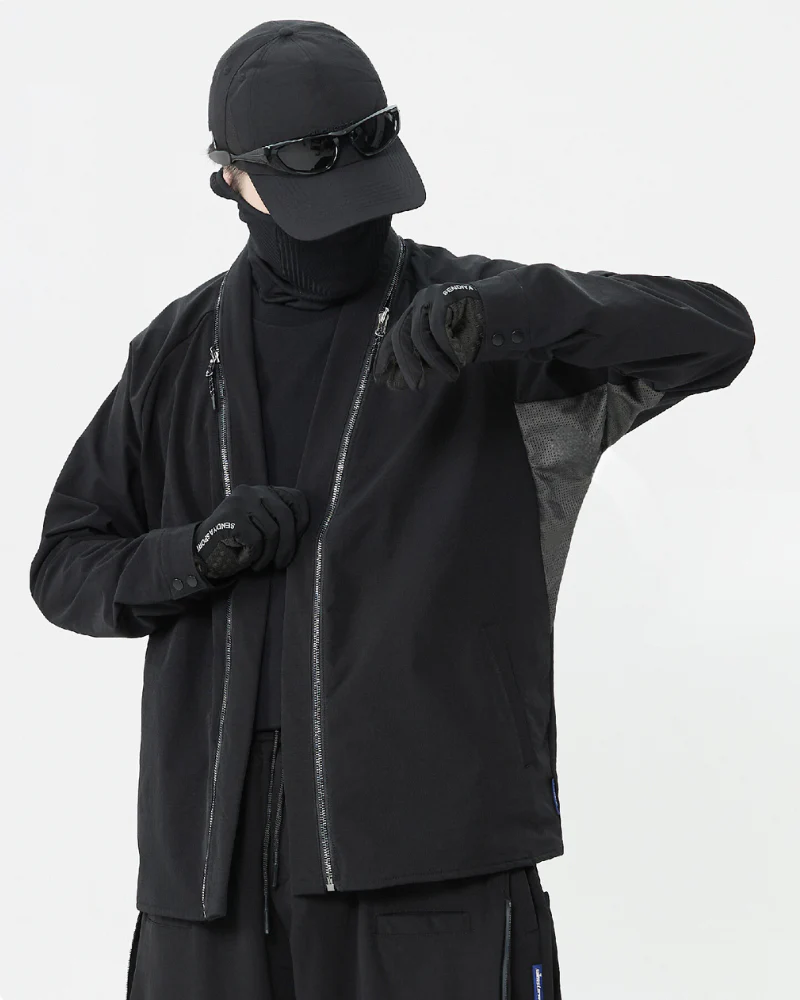 Functional Japanese Kimono Jacket - Image 6
