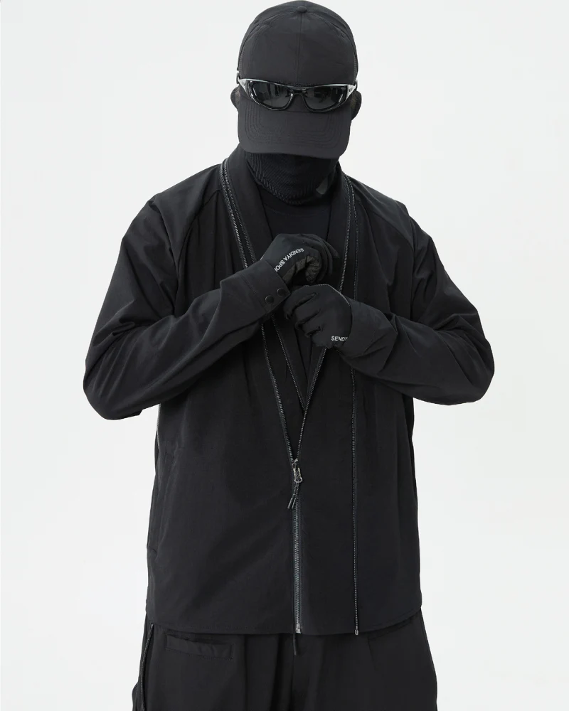Functional Japanese Kimono Jacket - Image 8