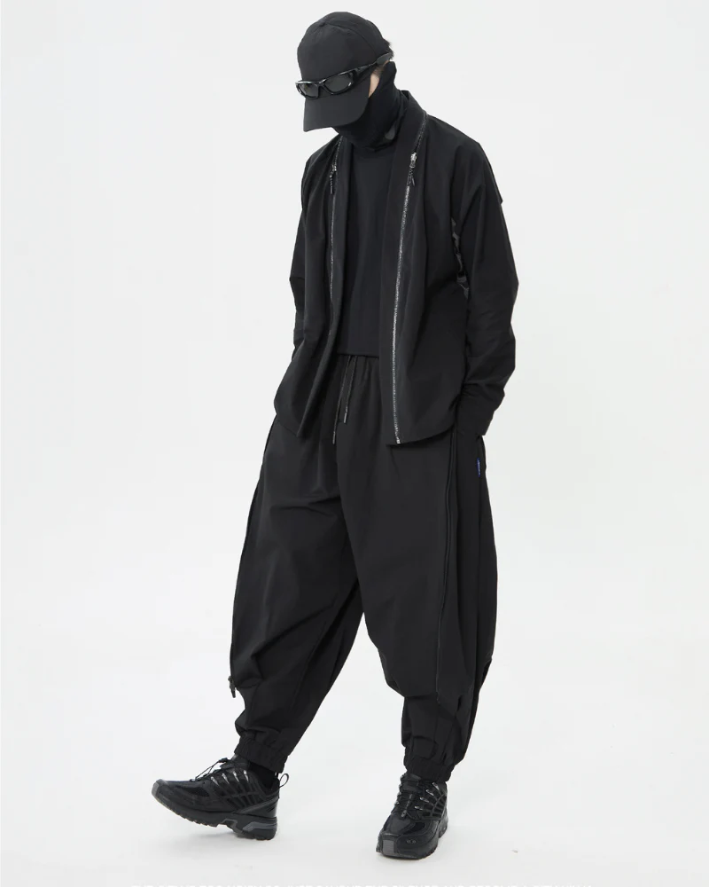 Functional Japanese Kimono Jacket - Image 9