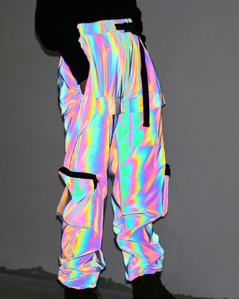 Functional Laser Colorful Reflective Pants - Image 3