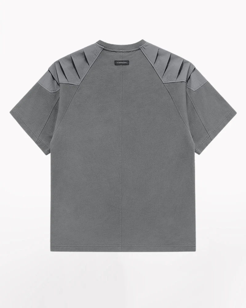 Functional Mech Patchwork Techwear T-Shirt - Image 2