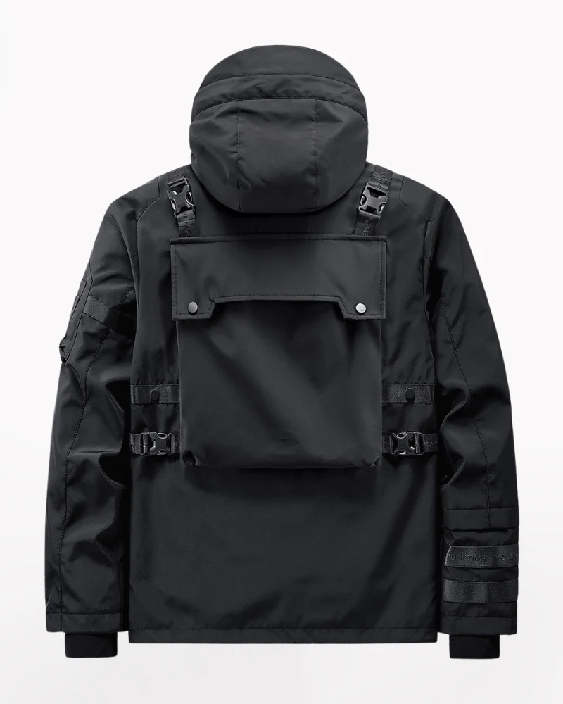 Functional Multi-pocket Cargo Tactical Jacket - Image 2