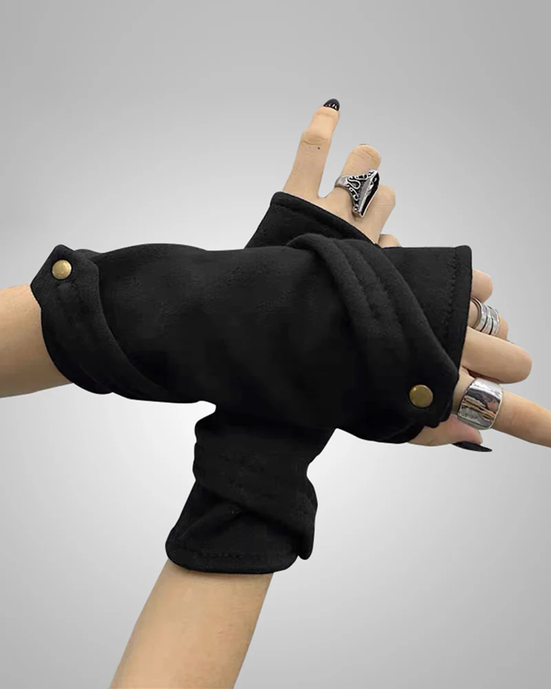 Functional Ninja Half Finger Gloves - Image 5