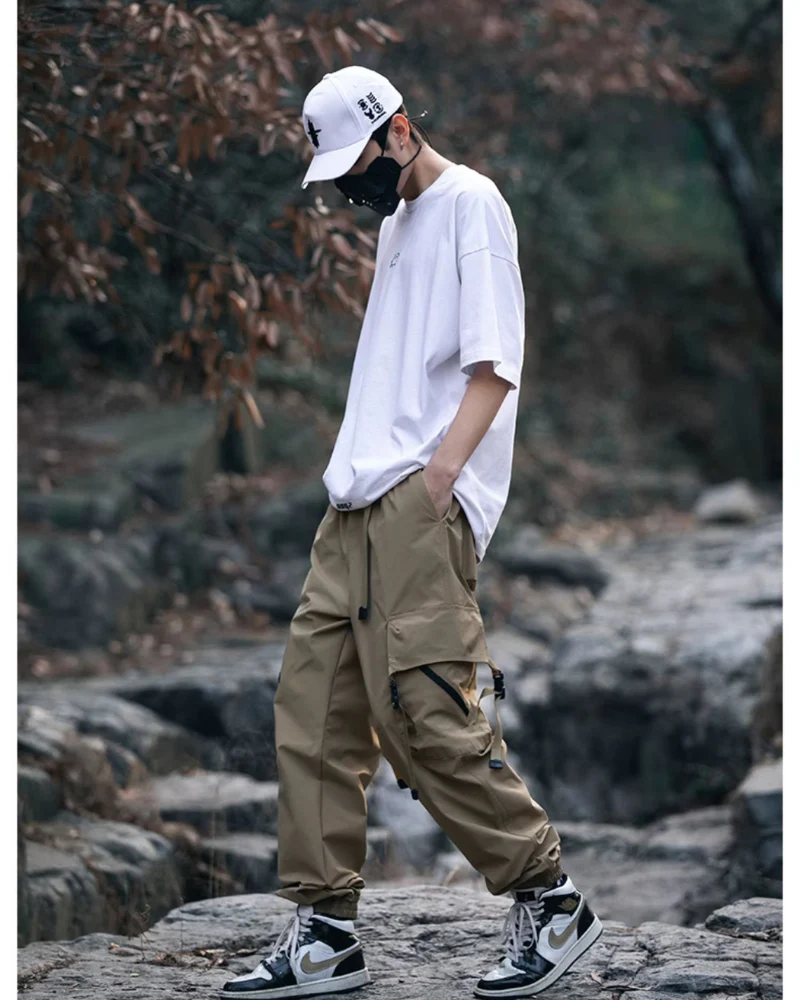 Functional Outdoor Pocket Cargo Pants - Image 9