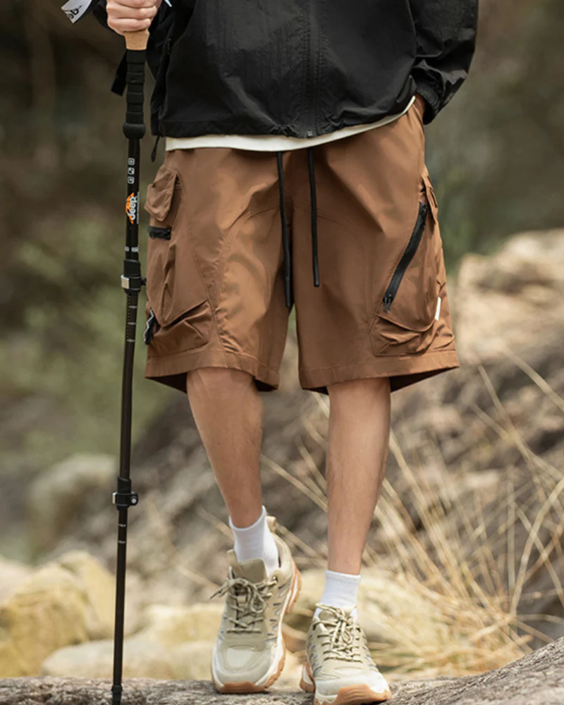 Functional Outdoor Quick-Drying Cargo Shorts - Image 2