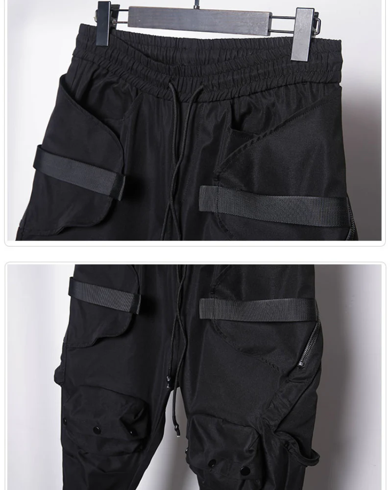 Functional Pocket Zipper Cargo Pants - Image 10