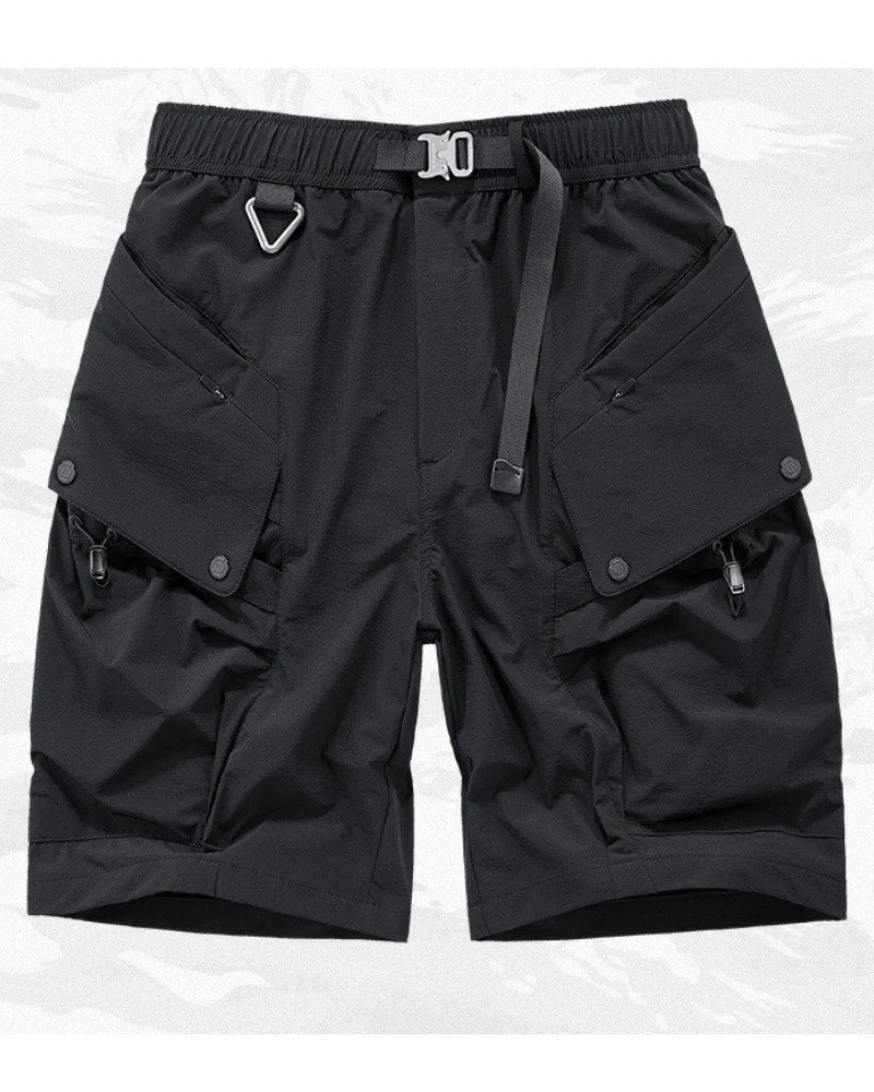 Functional Quick-Drying Tech Cargo Shorts - Image 3