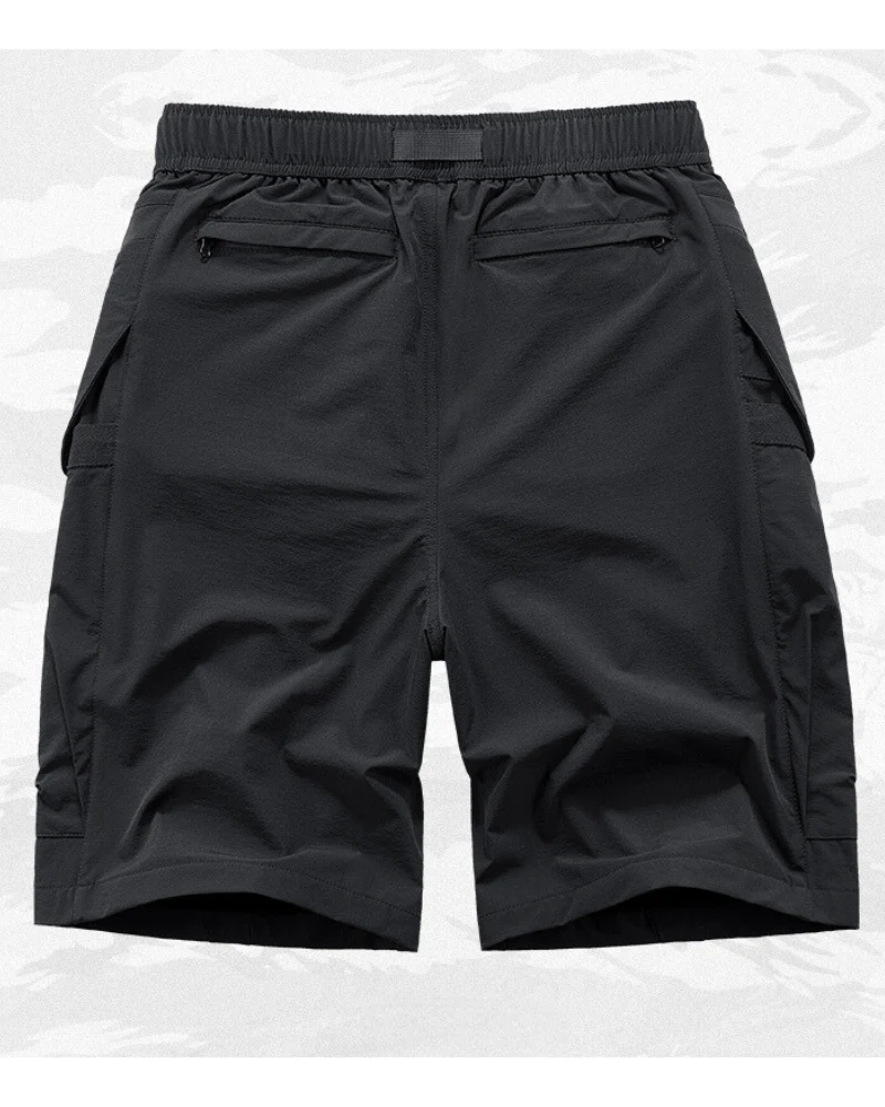 Functional Quick-Drying Tech Cargo Shorts - Image 4