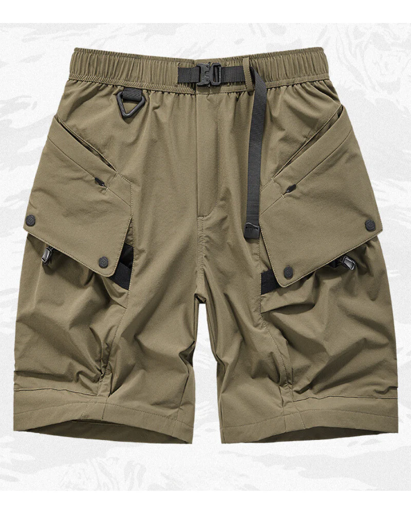 Functional Quick-Drying Tech Cargo Shorts - Image 5